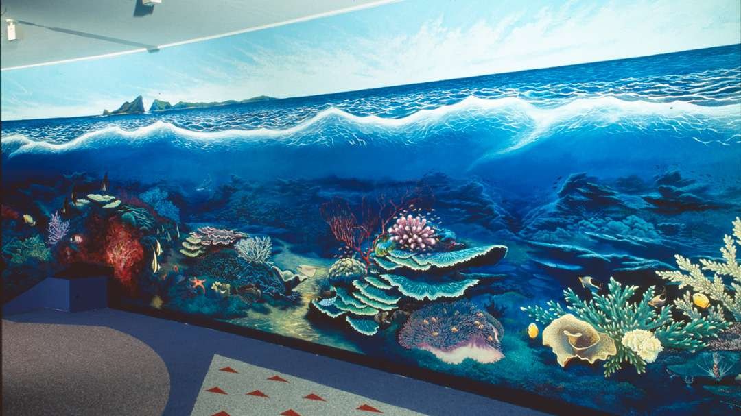 Manly Aquarium mural 5