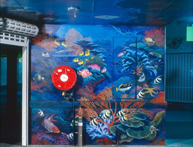 Mural at Manly Wharf NSW