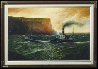 The “Birchgrove Park” Steaming Past North Head