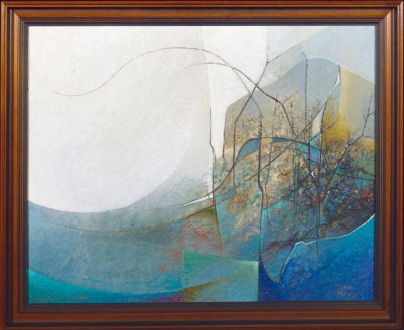 Labrador in a Landscape