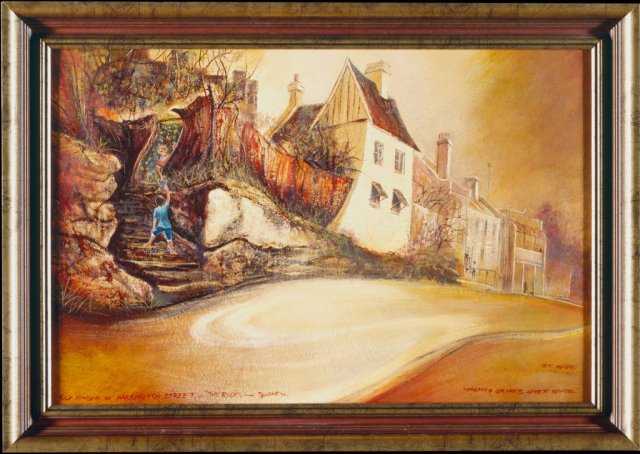 Old Houses on Harrington Street, The Rocks, Sydney