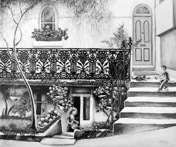 Saturday Morning in the Garden