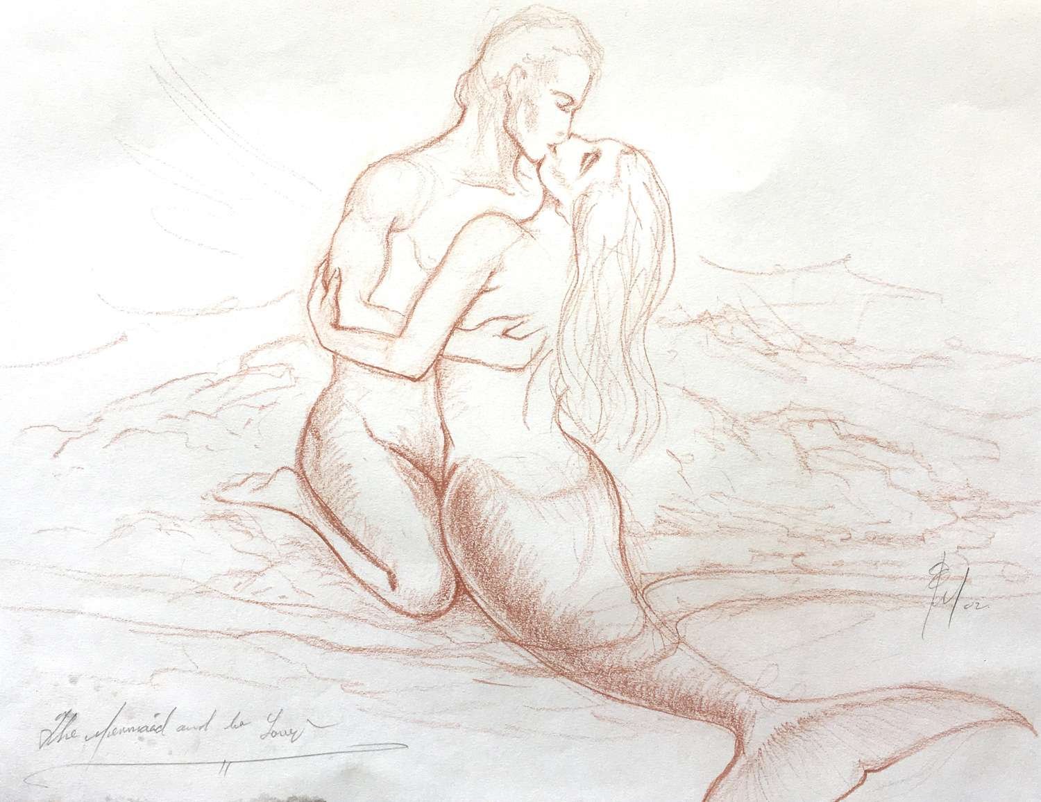 The mermaid and her lover