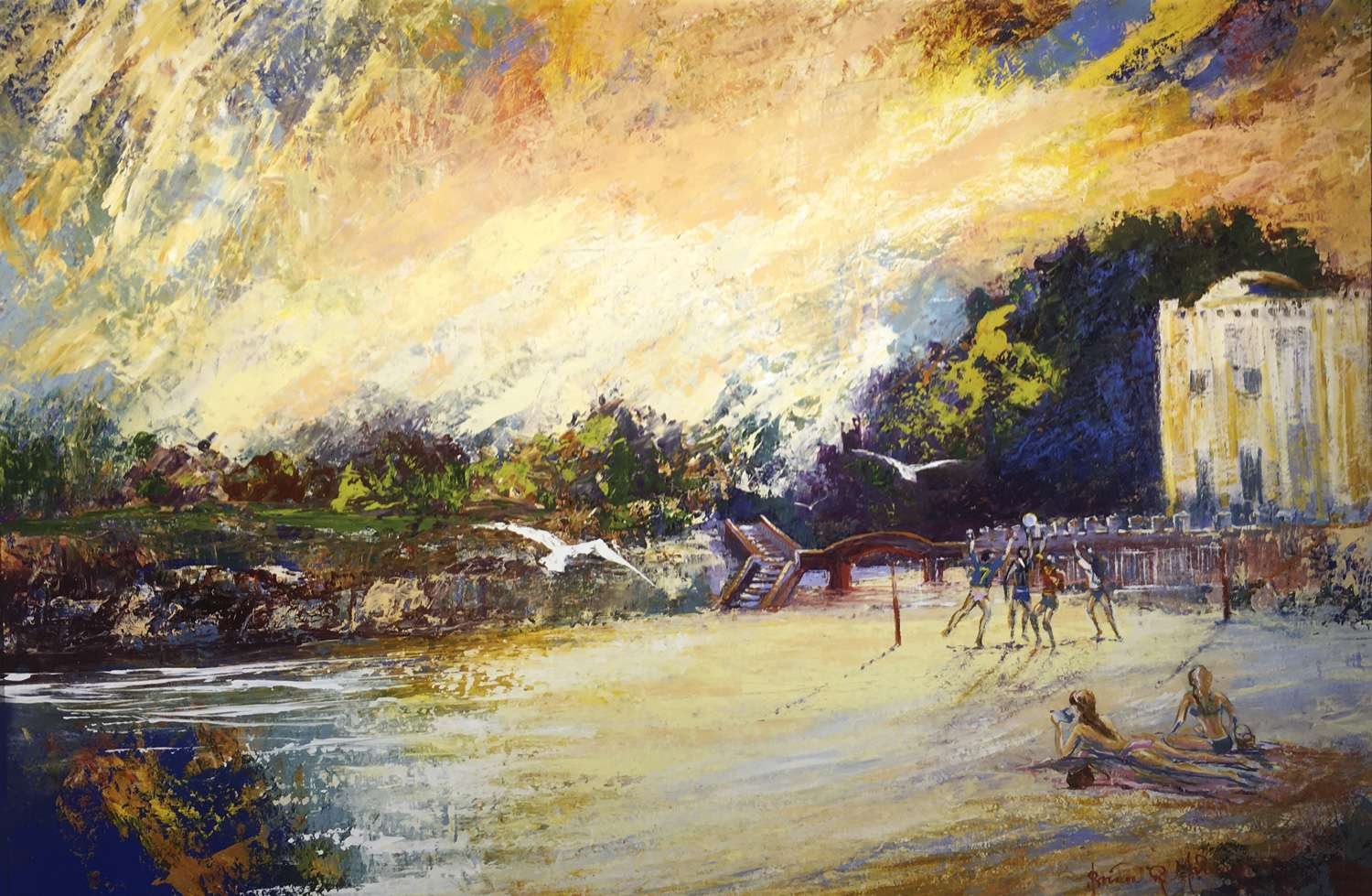 Volleyball at the Beach